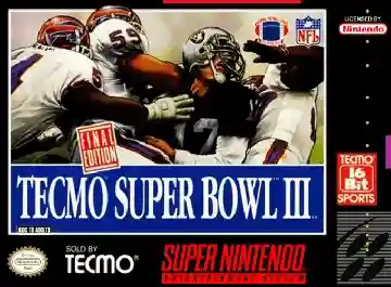 Tecmo Super Bowl III - Final Edition (USA)